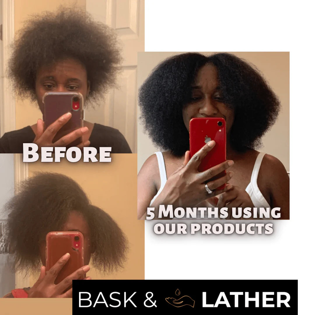 Complete Natural Haircare System for Growth & Hydration | Hair Elixir + Scalp Stimulator Oil + Balm + Hydrating Mist