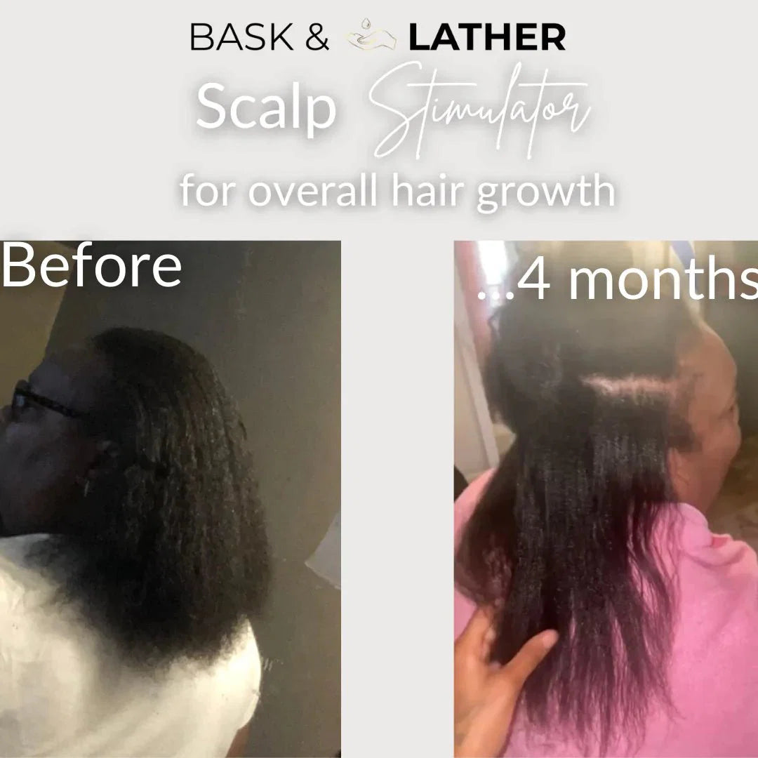 Complete Natural Haircare System for Growth & Hydration | Hair Elixir + Scalp Stimulator Oil + Balm + Hydrating Mist
