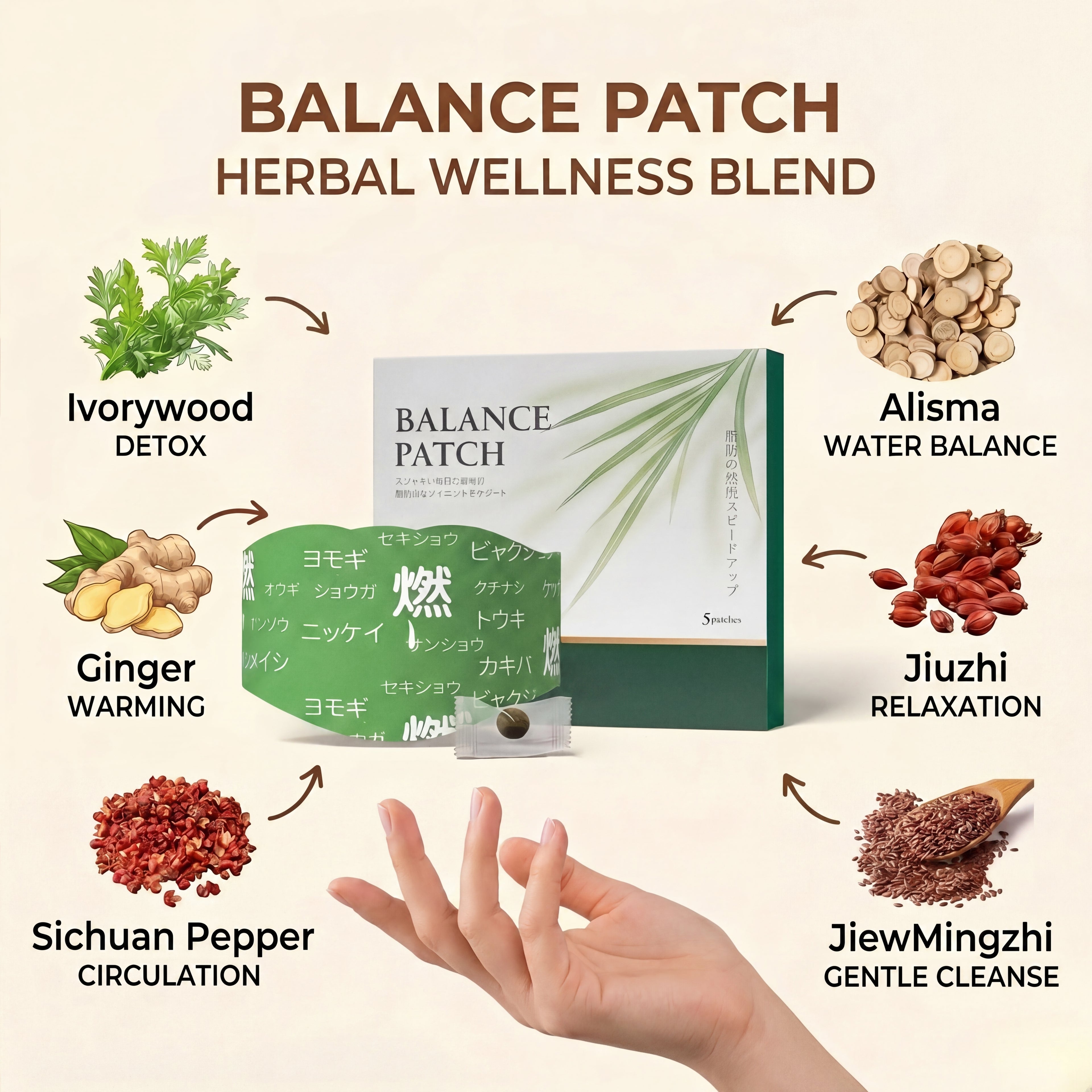 Japanese Herbal Balance Patch